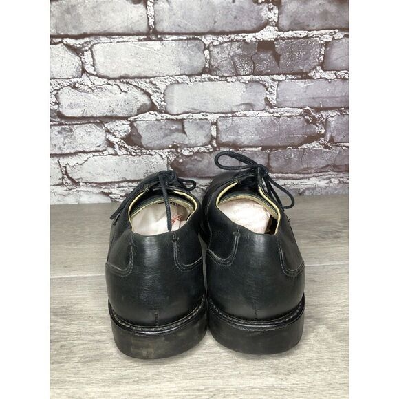 Studio Belverde Duke Black Leather Cap Toe Oxfords Dress Shoes Men’s Sz 11D/44EU - Picture 4 of 16